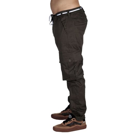 Calça Hocks Central Cargo Verde Militar