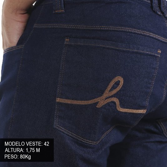 Calça Hocks Fixa Jeans Jeans