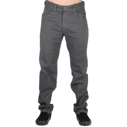 Calça Independent Reat Confort Grind Sarja Chumbo
