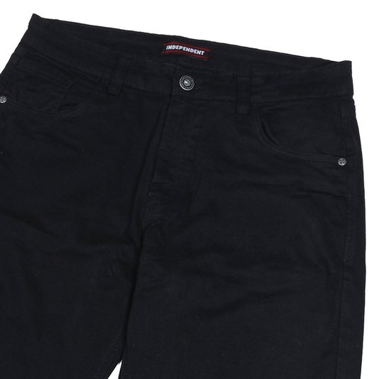 Calça Independent Reat Confort Grind Sarja Preto