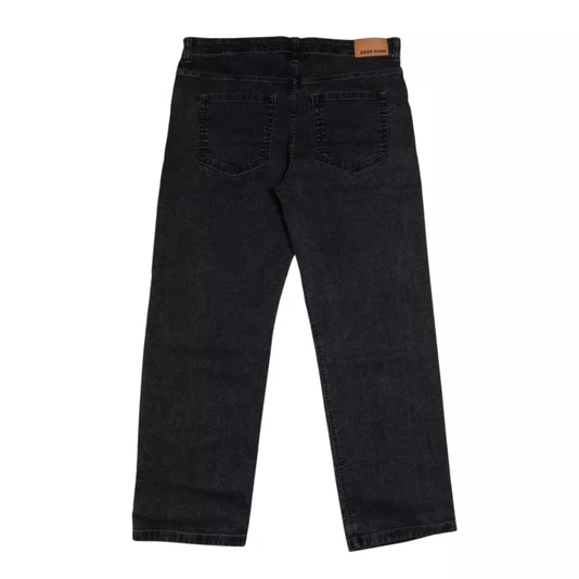 Calça Dropdead Classic 90s Dark Jeans Preto Estonado