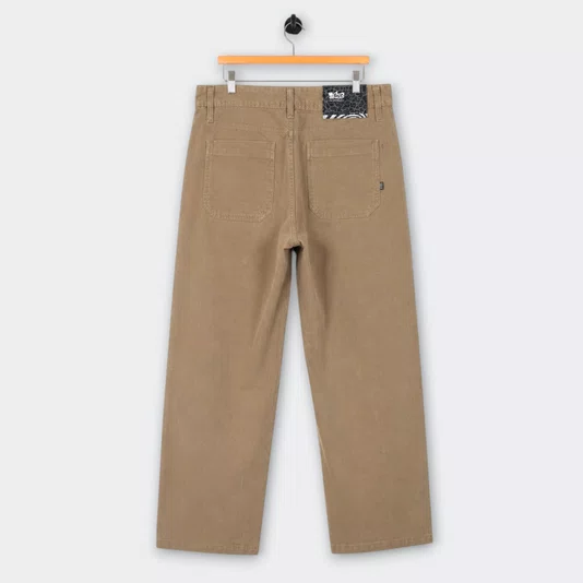 Calca Lost Sarja Skateboard Fit Bege