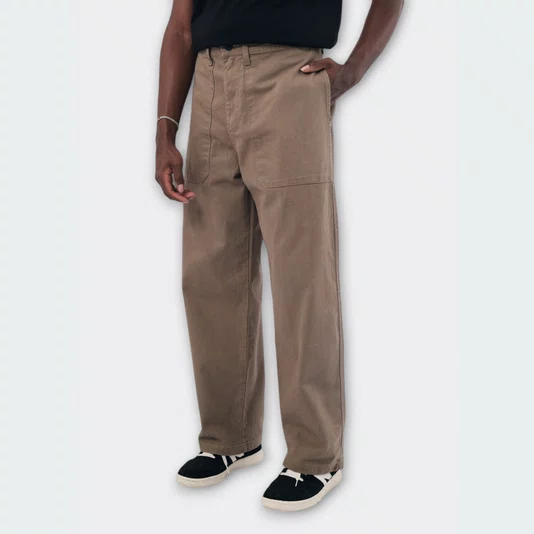 Calca Lost Sarja Skateboard Fit Bege