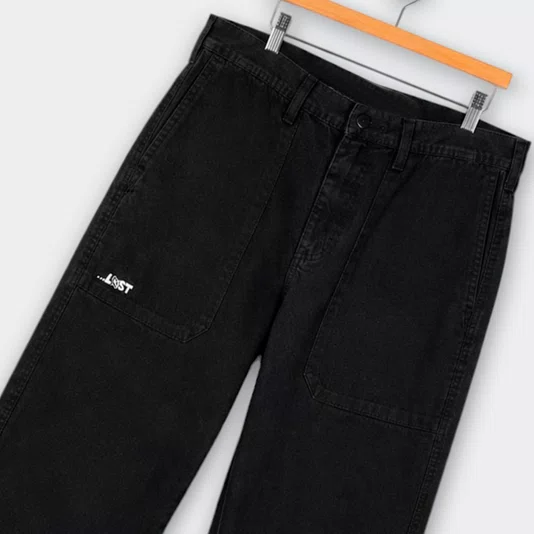 Calca Lost Sarja Skateboard Fit Preto