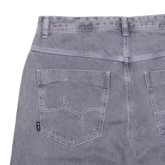 Calça Lrg Jeans Denim Robust Cinza