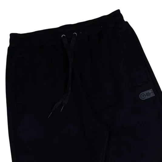 Calça Lrg Moletom Research Jogger Preto