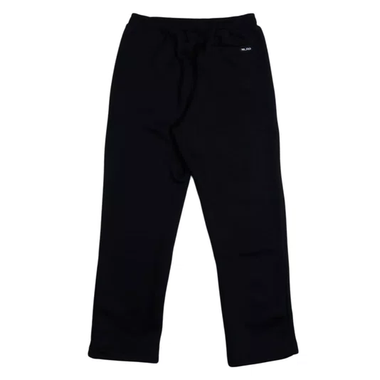 Calça Lrg Moletom Western Script Preto