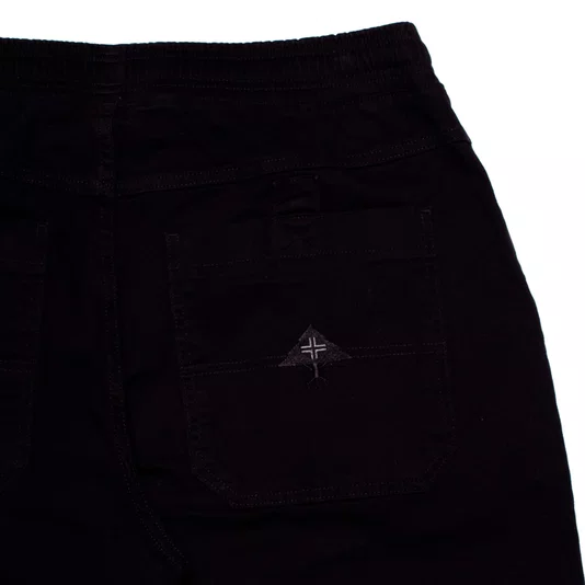 Calça Lrg Sarja Twill L47 Trees Preto