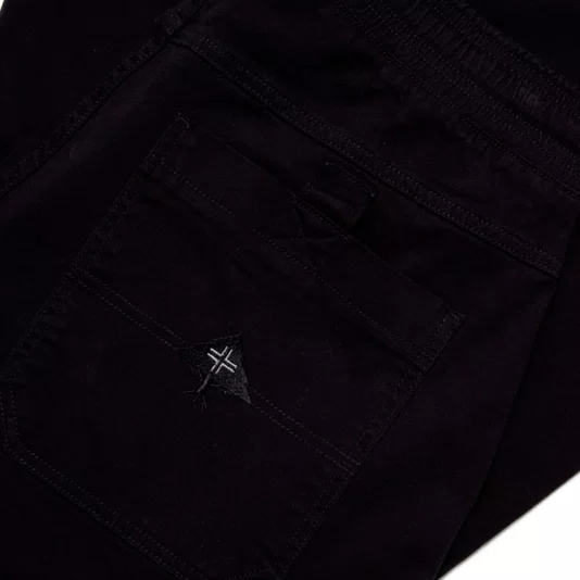 Calça Lrg Sarja Twill L47 Trees Preto