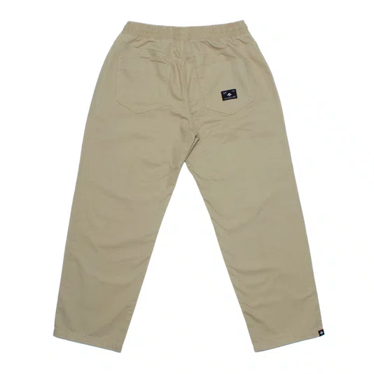 Calça Lrg Sarja Twill Lifted Caqui