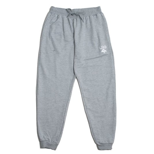 Calça Lrg Stay Stacked Cinza Mescla