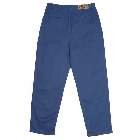 Calça Rock City Chino Feminino Azul