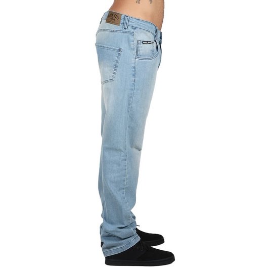 Calça Rock City Confort Jeans Claro