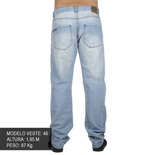 Calça Rock City Confort Jeans Claro