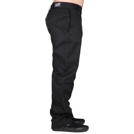 Calça Santa Cruz Chino Sc Work Sarja Preto