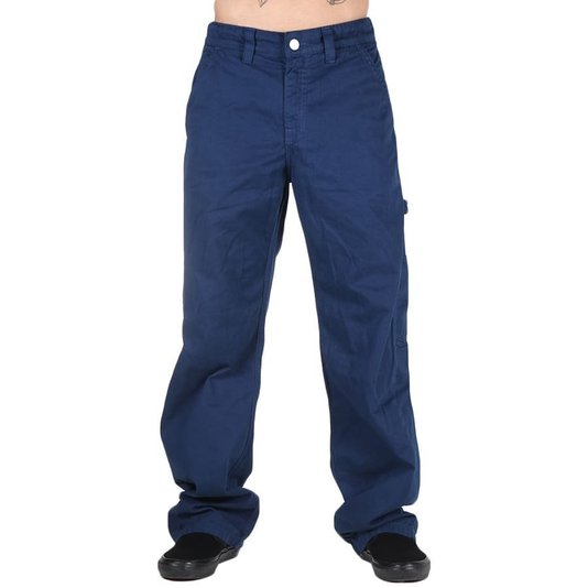 Calça Santa Cruz Classic Painters Sarja Azul Marinho
