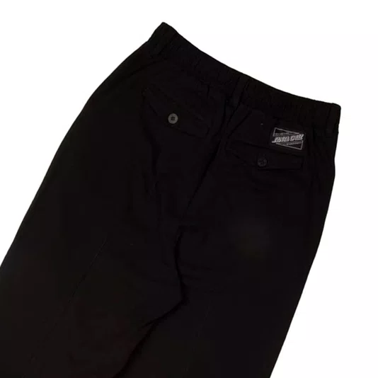 Calça Santa Cruz Sarja Feminina Nolan Chino Preto