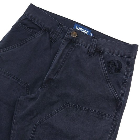 Calça Tupode Carpinteiro Double Knee Canvas Preto