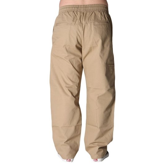 Calça Tupode Chino Leisure Elástico Caqui