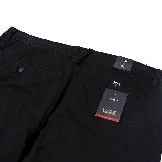 Calça Vans Authentic Chino Baggy Preto