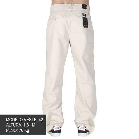 Calça Vans Authentic Chino Loose Trousers Areia