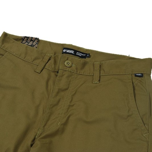 Calça Vans Authentic Chino Relaxed Caqui