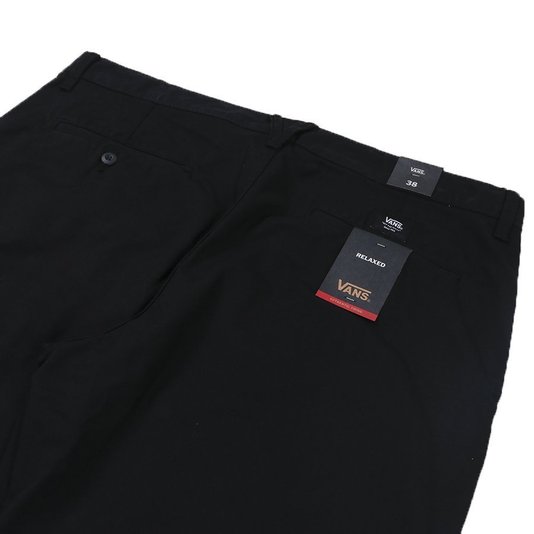 Calça Vans Authentic Chino Relaxed Preto