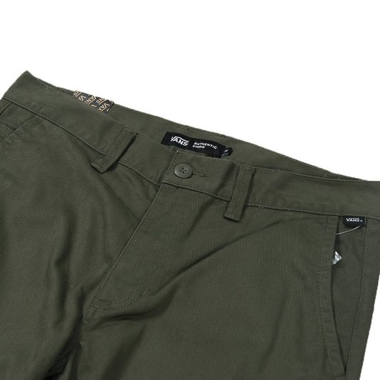 Calça Vans Authentic Chino Verde Militar