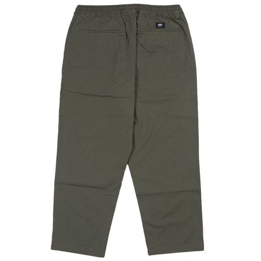 Calça Vans Range Loose Cropped Elastic Waist Verde Militar
