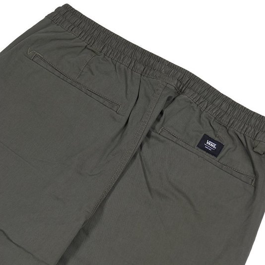Calça Vans Range Loose Cropped Elastic Waist Verde Militar