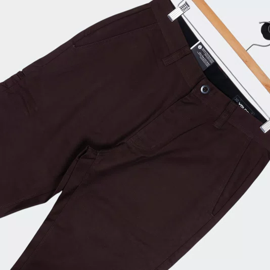 Calça Volcom Esp Frickin Chino Marrom