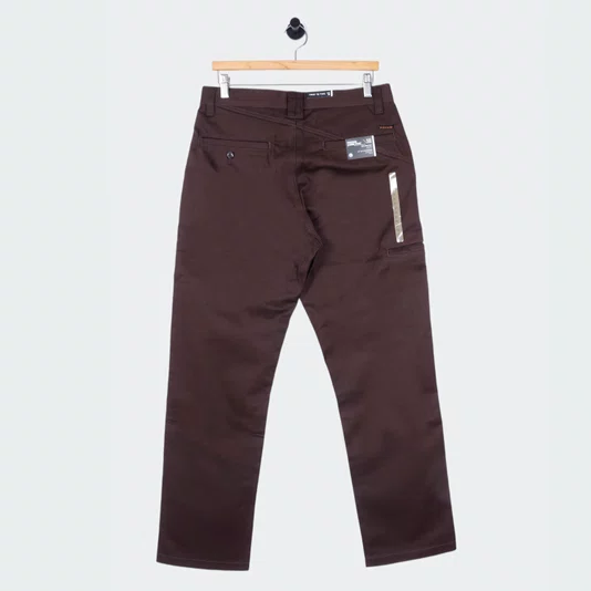 Calça Volcom Esp Frickin Chino Marrom
