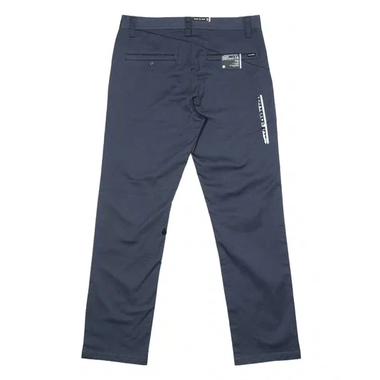 Calça Volcom Frickin Modern Stretch Cinza Escuro