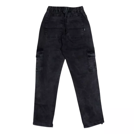 Calça Wats Jeans Cargo Box Preto