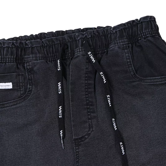 Calça Wats Jeans Reta Preto