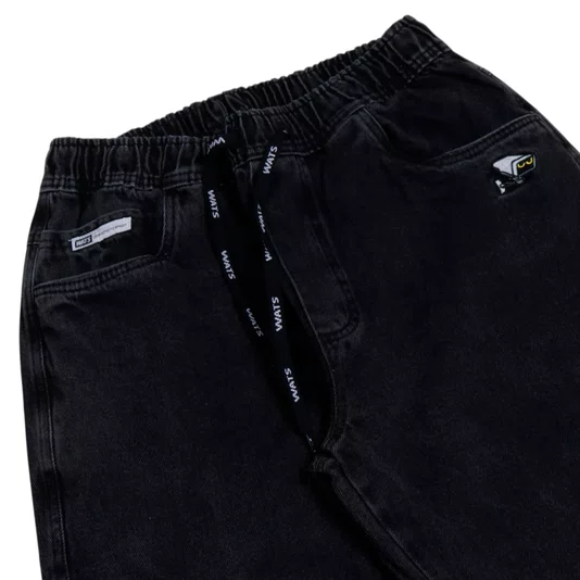 Calça Wats Jeans Zat Reta Bomb Preto