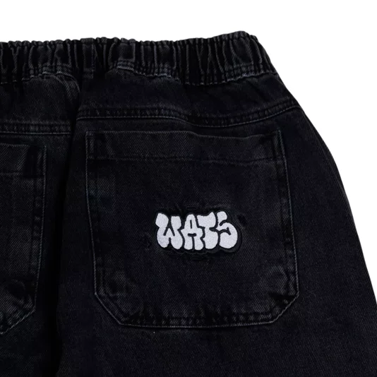 Calça Wats Jeans Zat Reta Bomb Preto