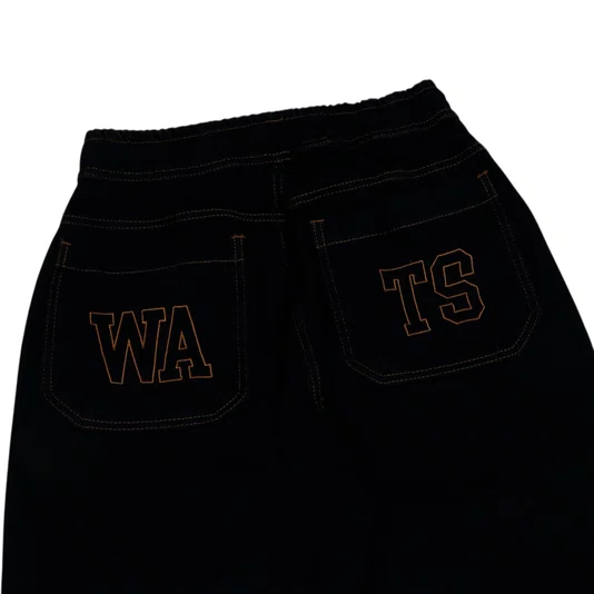 Calça Wats Jeans Zat Reta Outline Preto