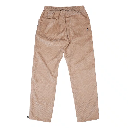 Calça Wats Reta Tradicional Veludo Caqui