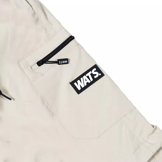 Calça Wats Vira Bermuda Caqui