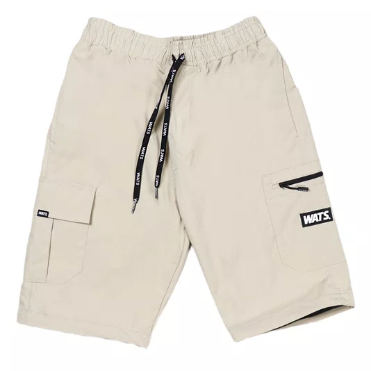 Calça Wats Vira Bermuda Caqui