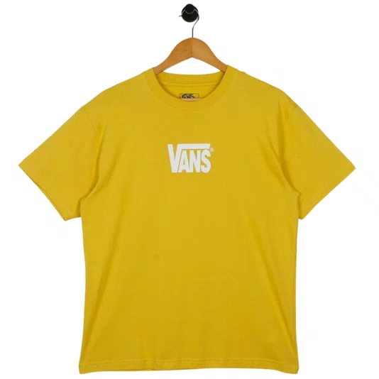Camieta Vans Stretch Logo Amarelo