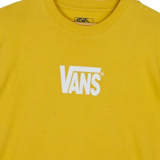Camieta Vans Stretch Logo Amarelo