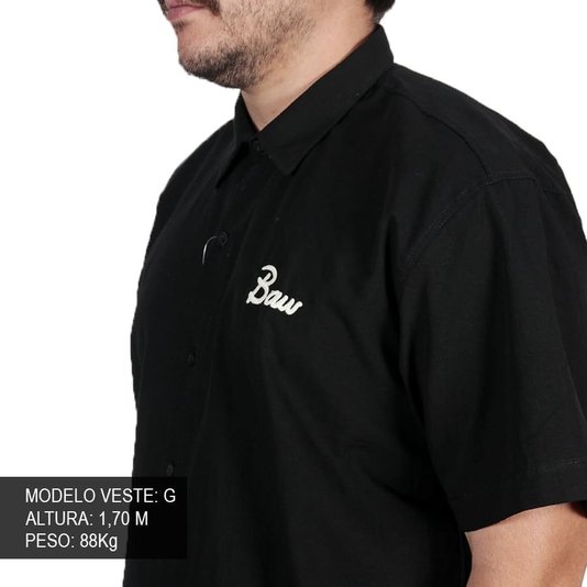 Camisa Baw Box Preto