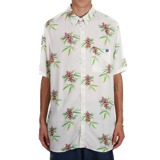 Camisa Drop Dead Purple Haze Creme