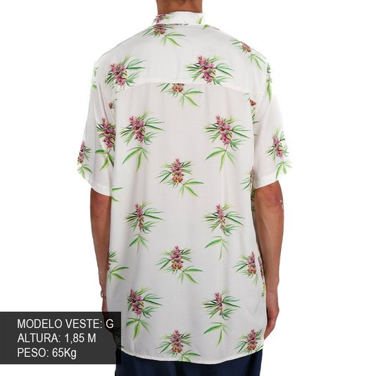 Camisa Drop Dead Purple Haze Creme