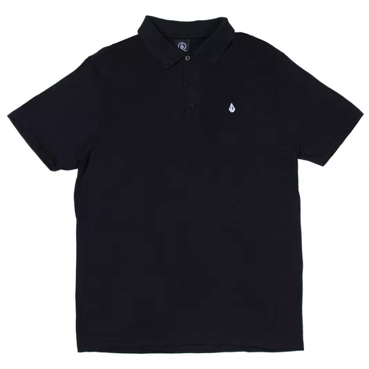 Camisa Gola Polo Classic Stone Preto