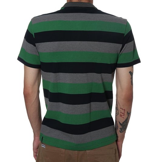 Camisa Gola Polo Lost LaLost Verde/preto