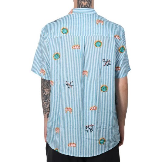 Camisa Lost Mad Mayhem Azul/Branco