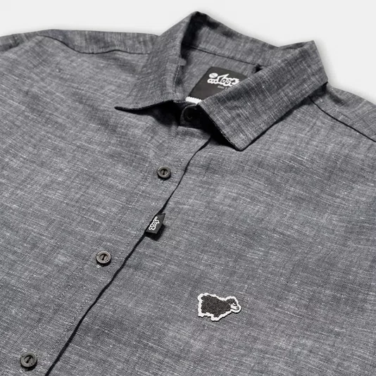 Camisa Lost Manga Longa Basics Sheep Cinza